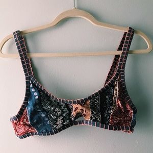 MinkPink Lily Keyhole Bikini Top